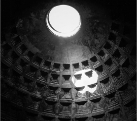 Oculus, Rome 1992, Archival pigment print